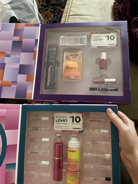 kohl's perfume sampler set.